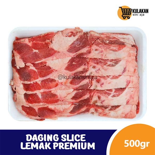 

Daging Slice Yoshinoya AUS Premium Lemak 500gr