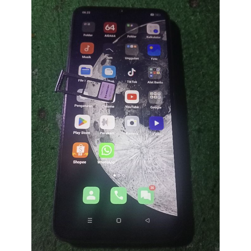 mesin oppo a77s cph2473 normal