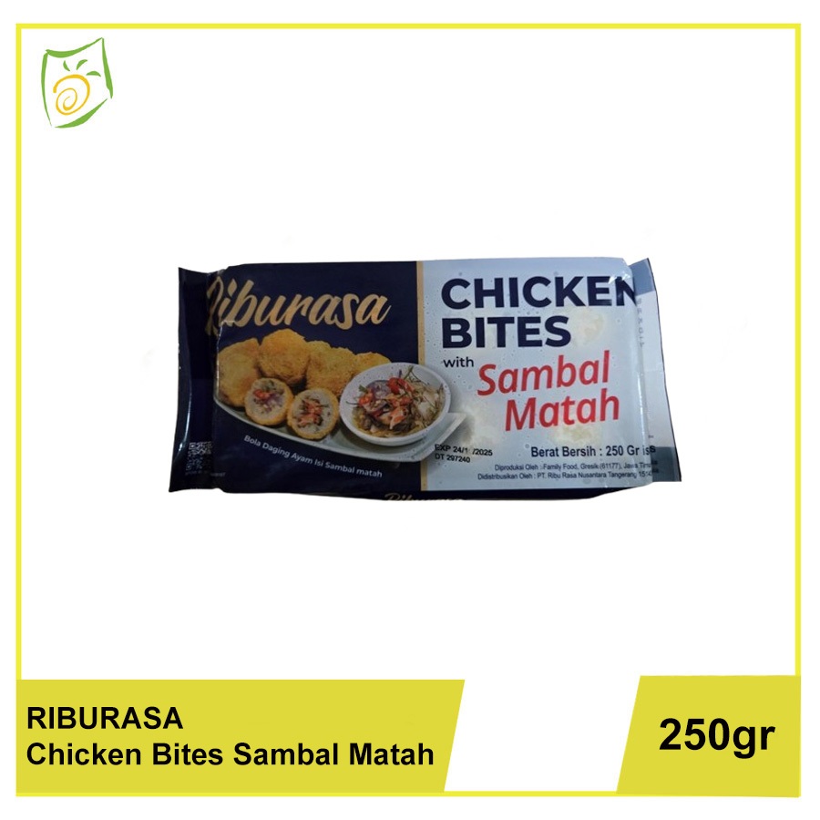 

Riburasa Chicken Bites Sambal Matah 250gr