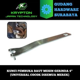 Kunci Gerinda + Flange Collage Nut baut gerinda Set Universal