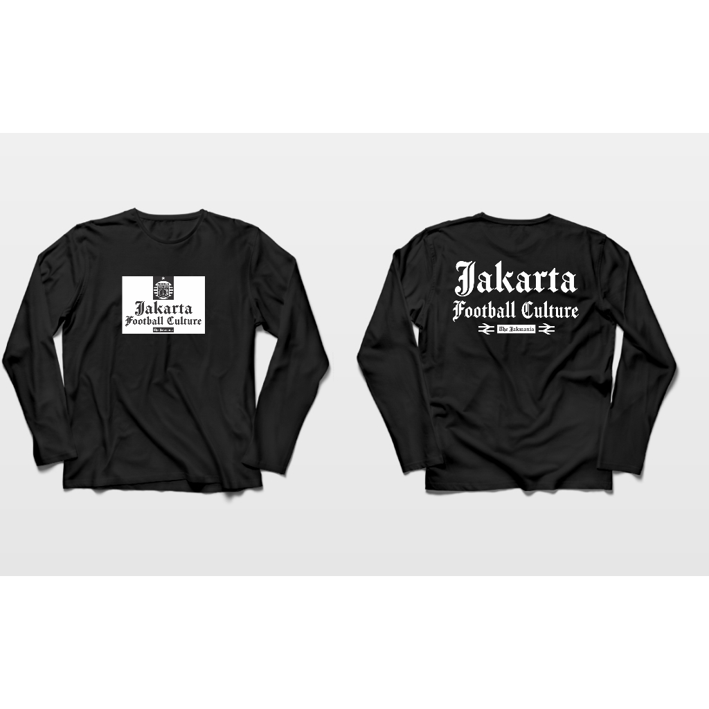 KAOS LENGAN PANJANG PERSIJA JAKARTA FOOTBALL CULTURE BIG SIZE JUMBO