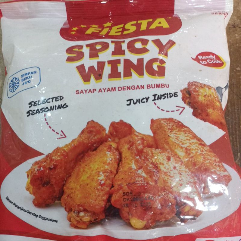 

Fiesta Spicy Wings 400gram