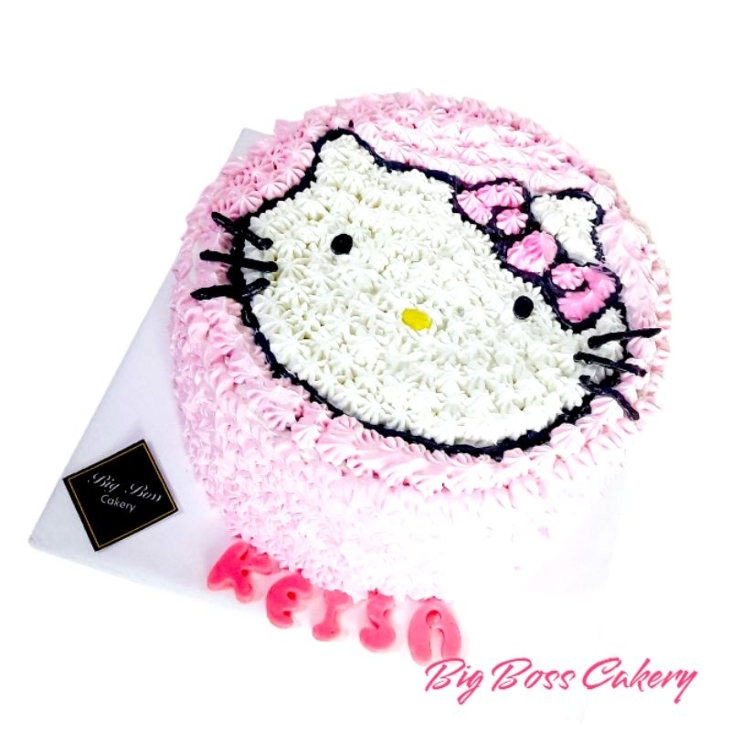 

HELLO KITTY FACE BUTTERCREAM