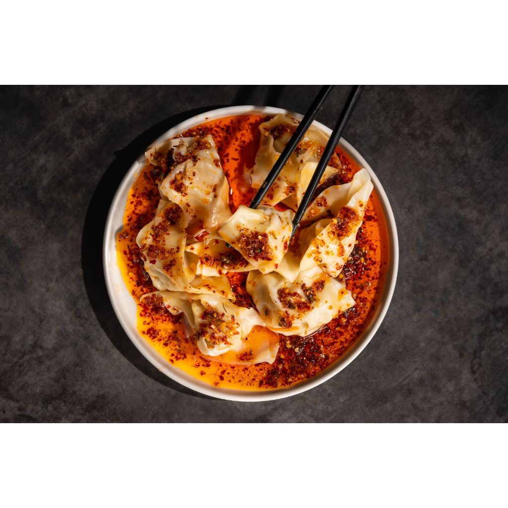 

pangsit Chili oil (Frozen food)