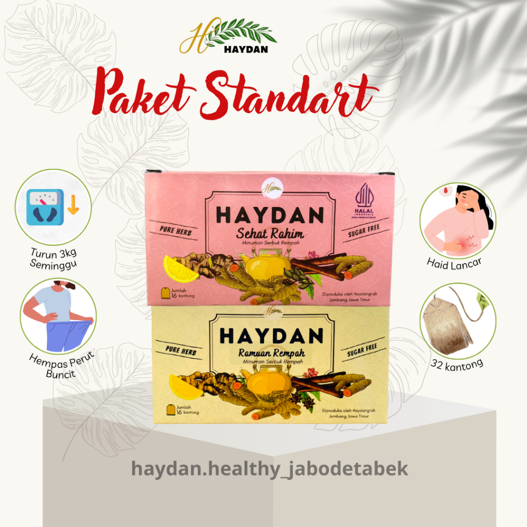 haydan.healthy / jamu haydan / haydan ramuan rempah/ haydan ramuan rempah diet/ haydan official