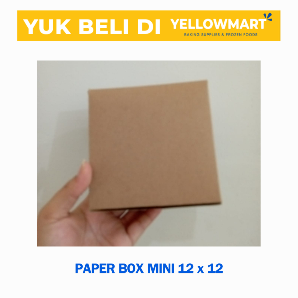 

Paper Box Snack Mini - Uk 12cm x 12cm
