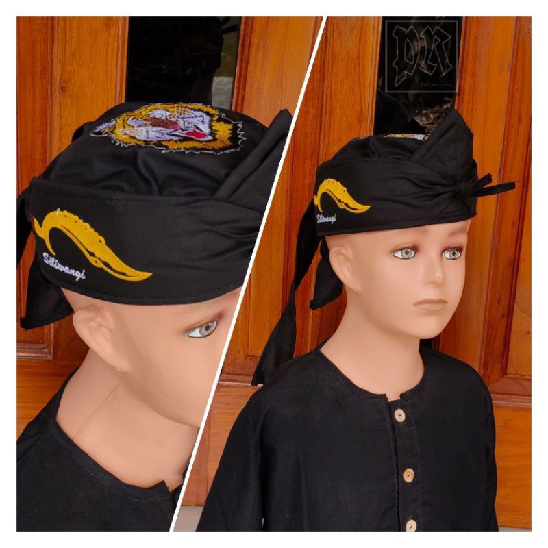 Blangkon Anak Laki Laki | Ikat Kepala Blangkon Udeng Anak Kecil | Iket Kepal Blangko Udeng Sunda Jaw