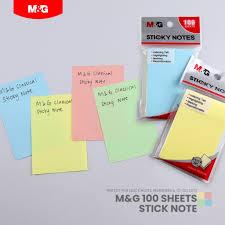 

M&G 3 X 2 Sticky Note / memo tempel / post it WARNA (100 Pages) (Ys-92)