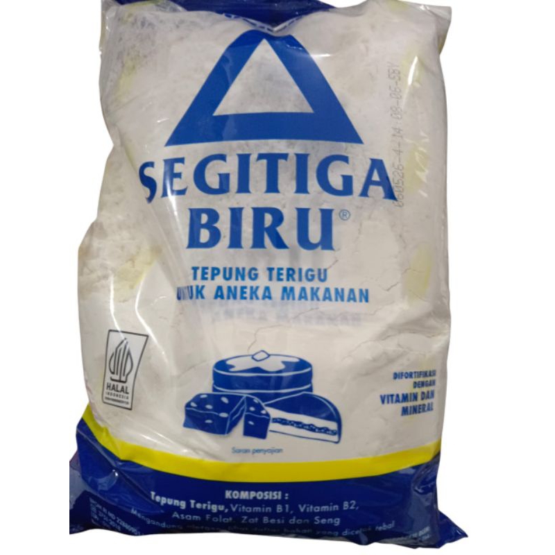 

Bogasari tepung terigu segitiga biru untuk aneka makanan 1kg