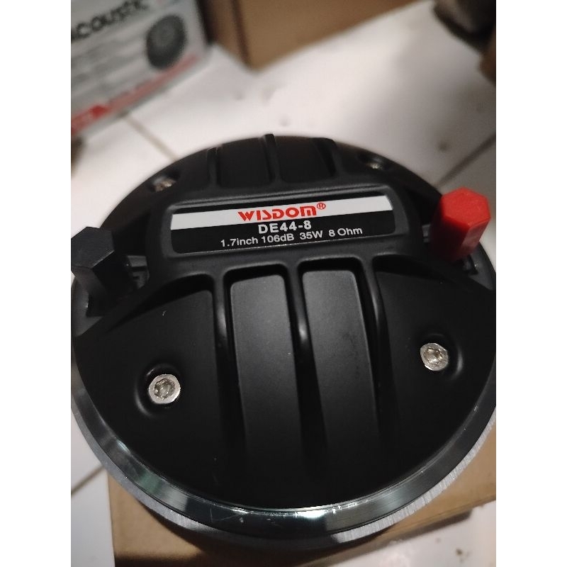 Driver Tweeter Wisdom DE 44-8 Original Wisdom DE44 8 Wisdom 1.7 Inch