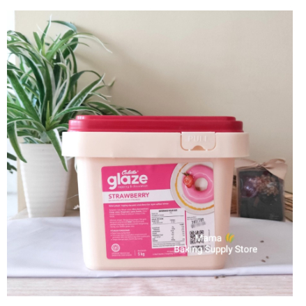 

COLATTA Glaze Glazing Strawberry Stroberi Sauce Topping 5 kg