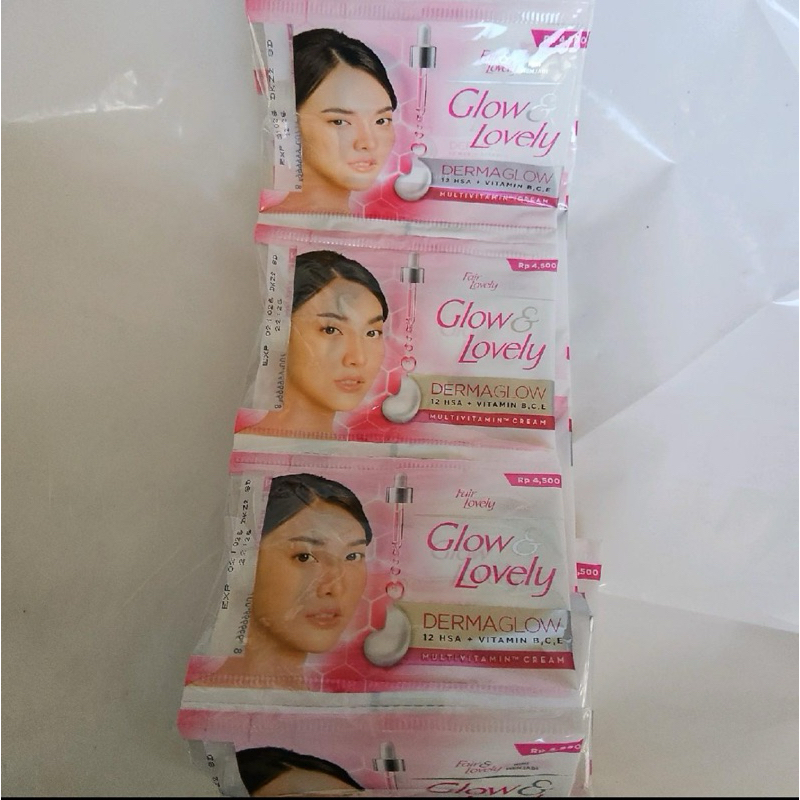 GLOW & LOVELY KRIM SACHET 12
