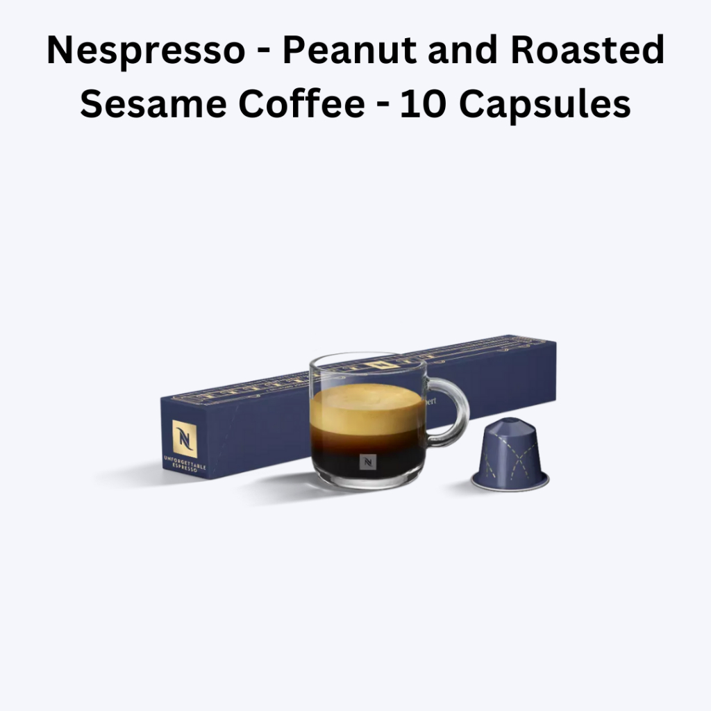 

Limited Special Edition Nespresso - Unforgettable Espresso Coffee Capsules - 10 Capsules