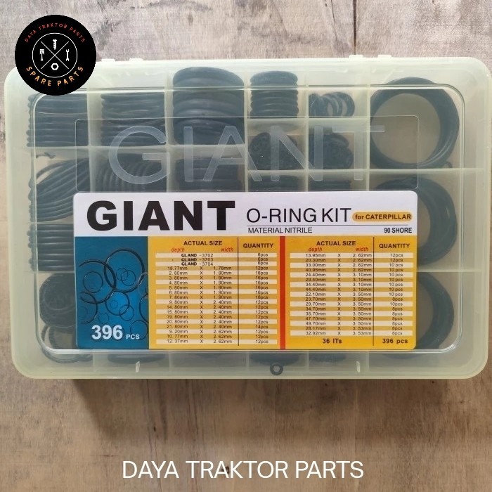 ORING BOX CAT O-RING KIT CAT ORING SET E320C E320D E320D2 CAT NBR