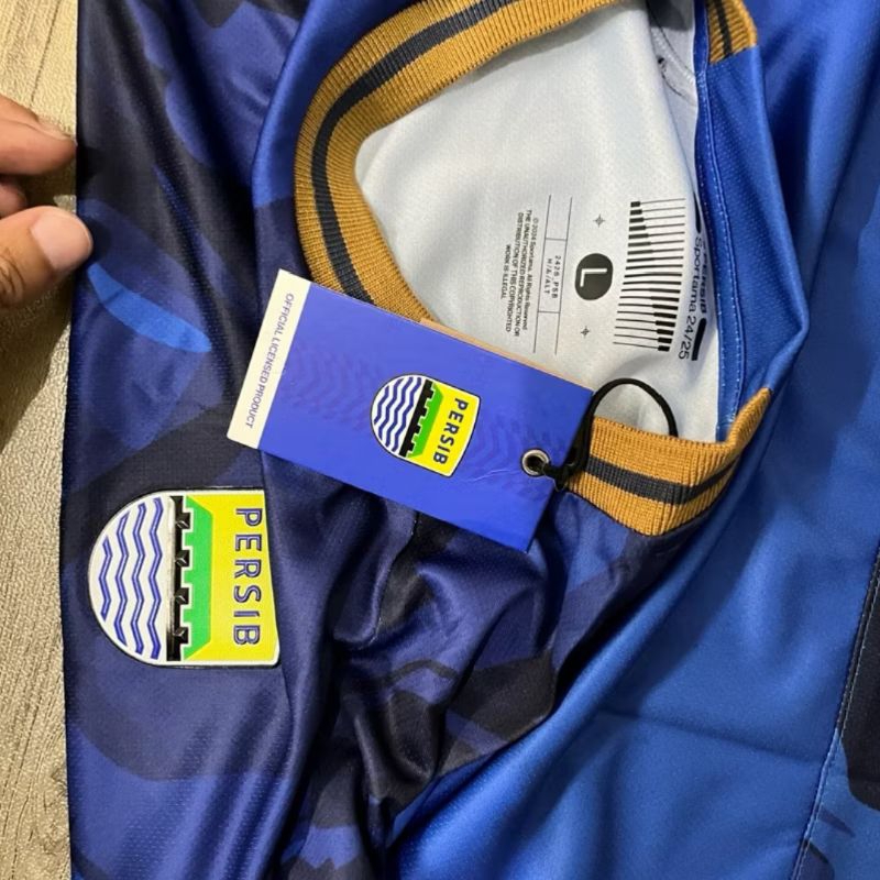 (ORIGINAL) JERSEY PLAYER ISSUE PERSIB BANDUNG AFC ACL TWO