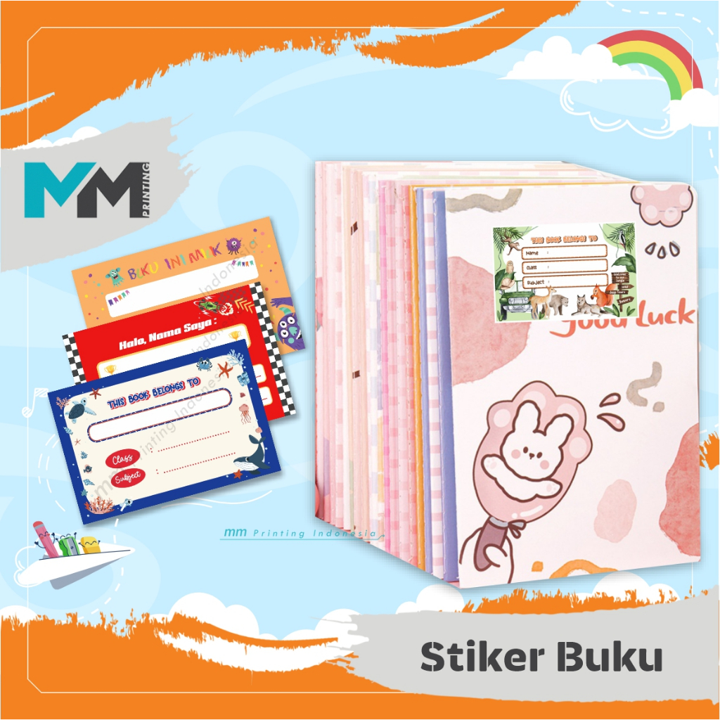 

[20pcs]Stiker buku/Stiker Mata pelajaran/Stiker mata pelajaran/Stiker buku anak/Stiker sekolah Boy