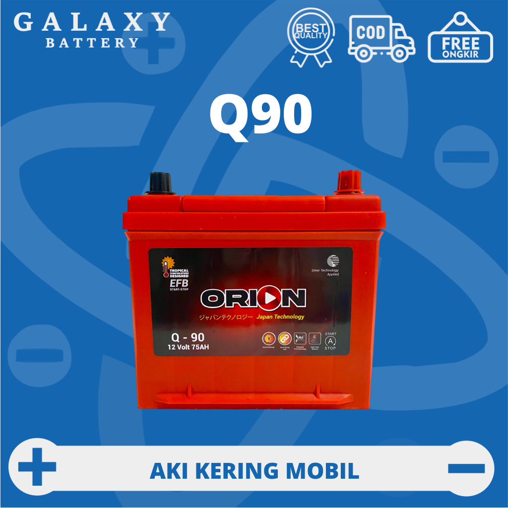 Aki Mobil Mazda Cx5 OROIN N-Q90 / JS Mobil Starts Stop Aki Kering