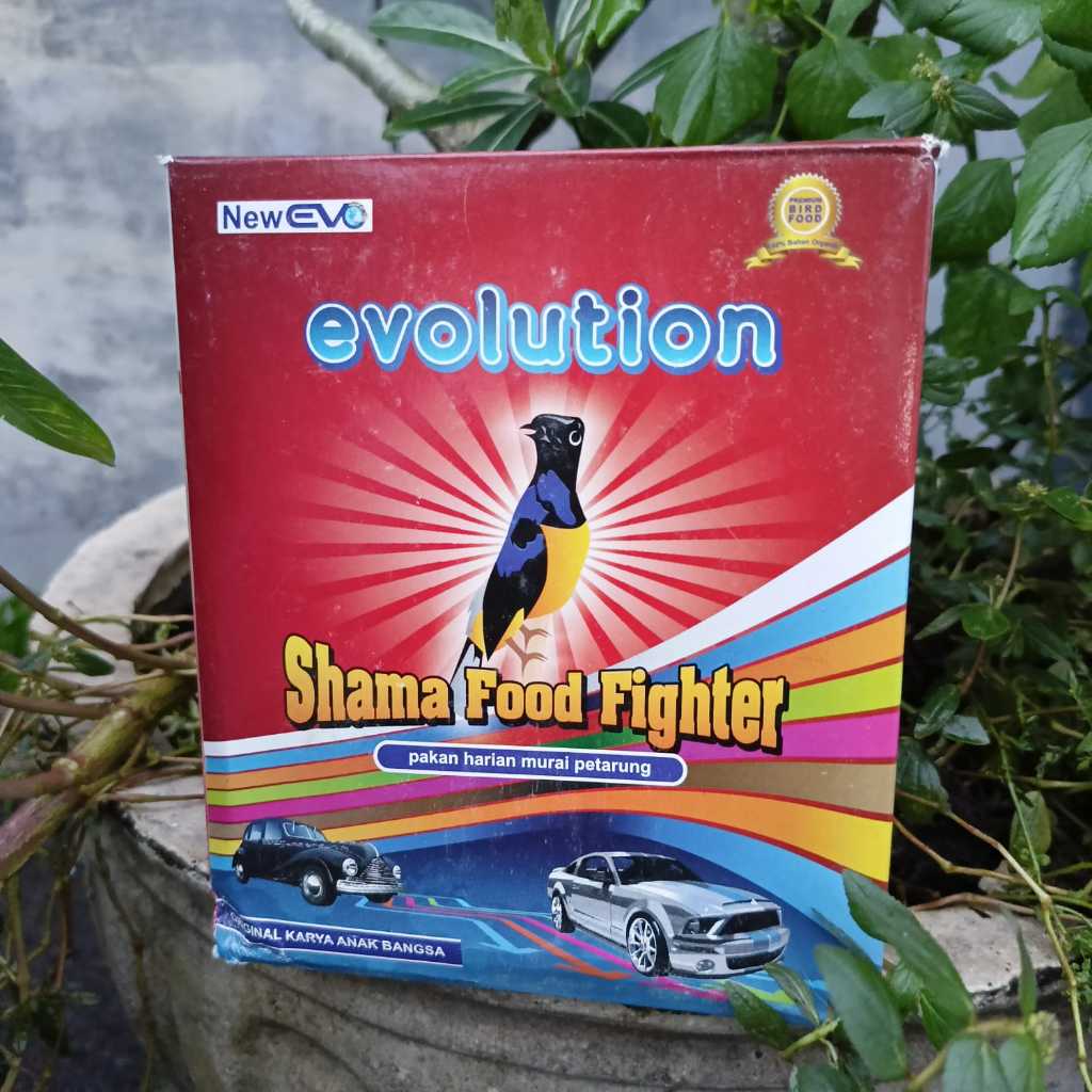 Voer EVOLUTION EVO Shama food Fighter pakan harian burung murai batu fighter meningkatkan mental mur