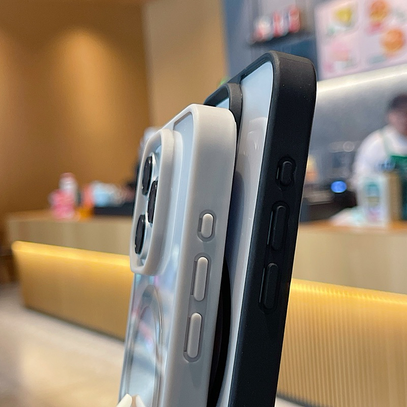 BIG PROMO [PACKING BOX] PREMIUM SLIM MAGSAFE CLEAR CASE FOR IPHONE X XR XS MAX 11 12 13 14 15 16 PRO