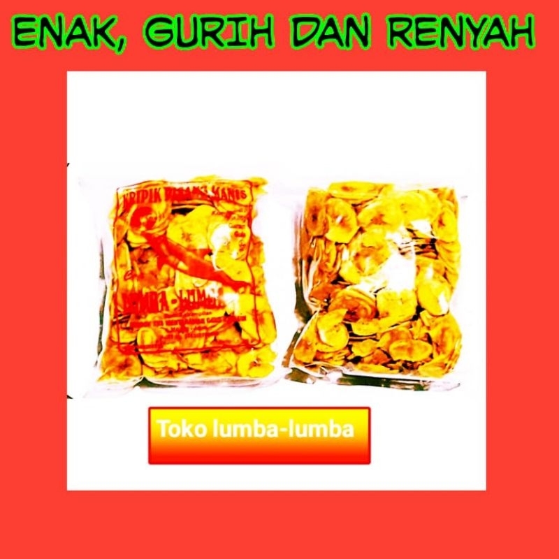 

kripik pisang utuh manis