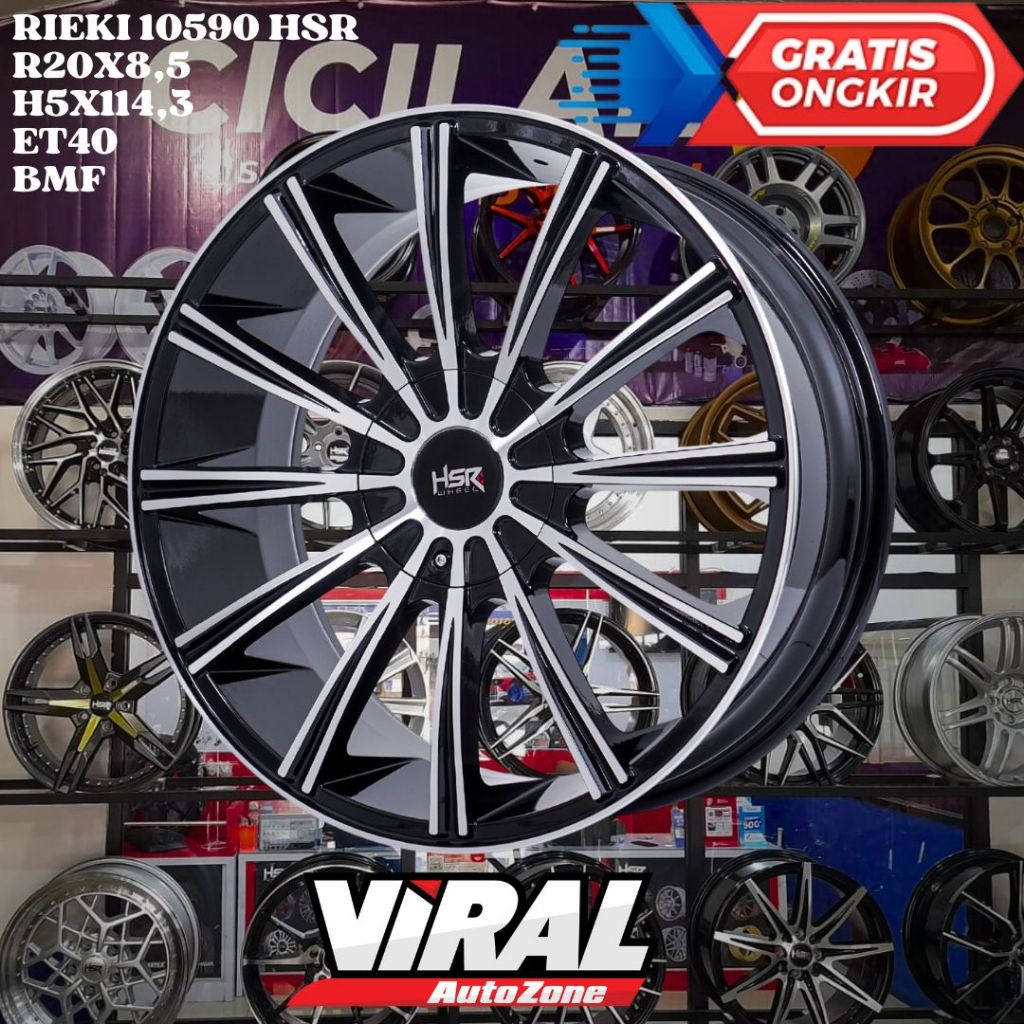 Velg Mobil ALPHARD , MAZDA CX5 , XFORCE , ALMAZ , HSR RIEKI RING 20 R20