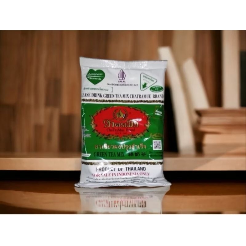 

Teh Hijau Thailand Chatramu Halal dan BPOM 200gr