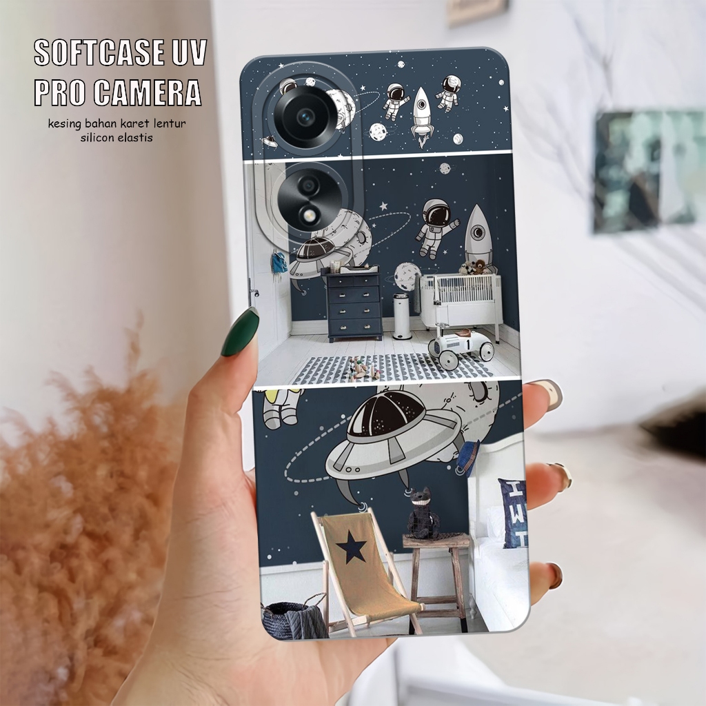 Case OPPO A58 4G - OPPO A58 5G Terbaru - Softcase OPPO A58 4G - OPPO A58 5G- Softcase Pro Camera - C