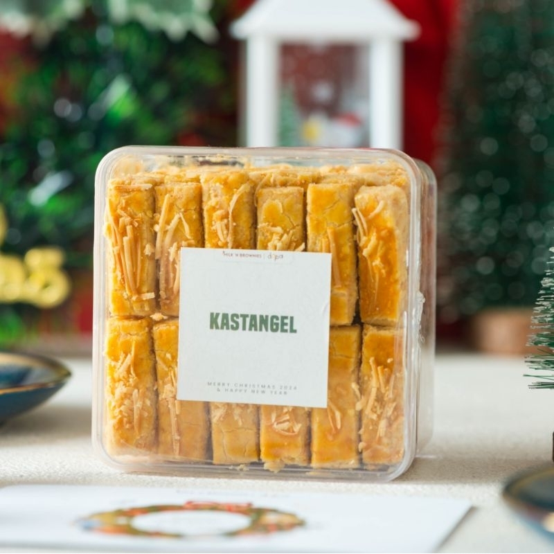 

Kue Kering Kastangel Premium | Parcel Natal | Hampers Natal | Christmas | Giftbox Gift Hadiah Souvenir