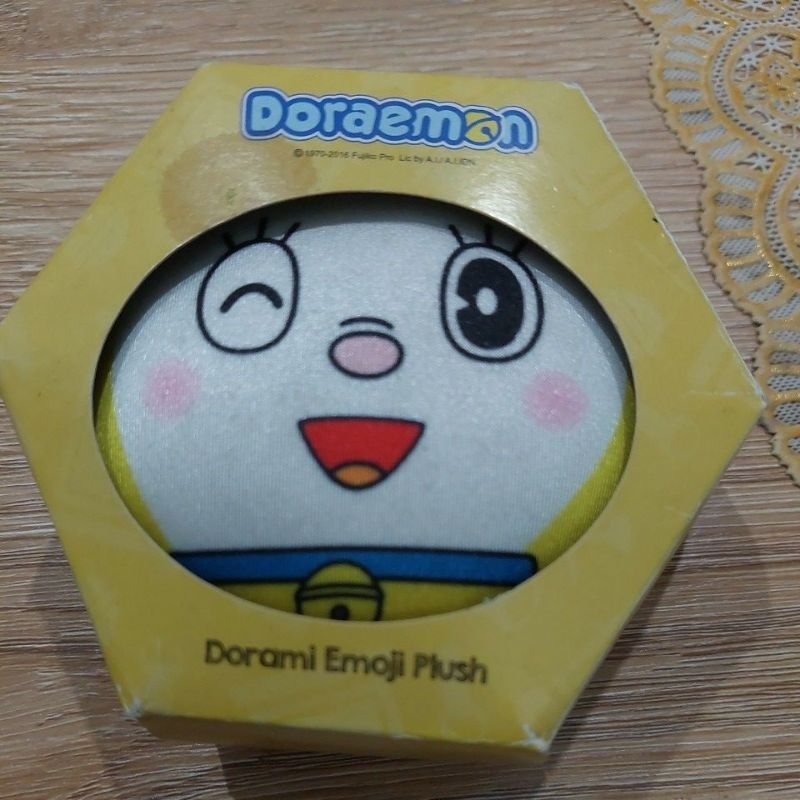 dorami emoji plush doraemon ori gm
