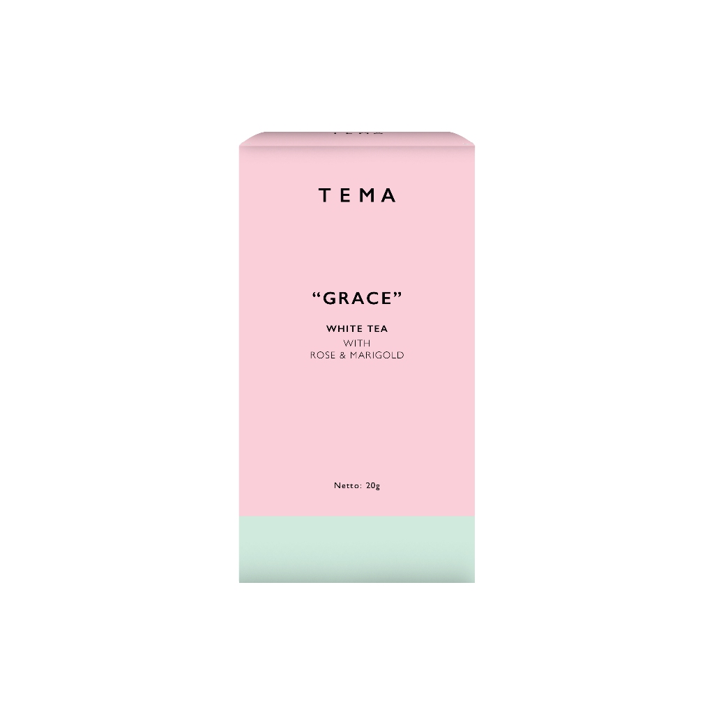 

Grace - White Rose Tea - TEMA Tea Loose Leaf Box - 10 Servings