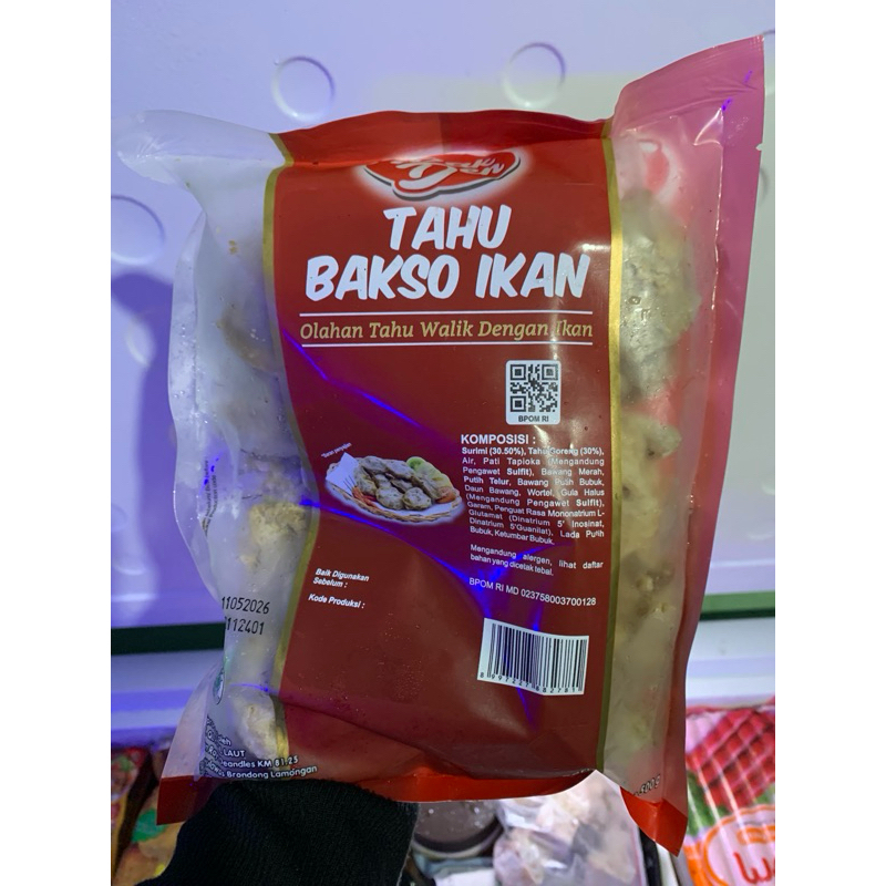 

TAHU BAKSO IKAN 500g