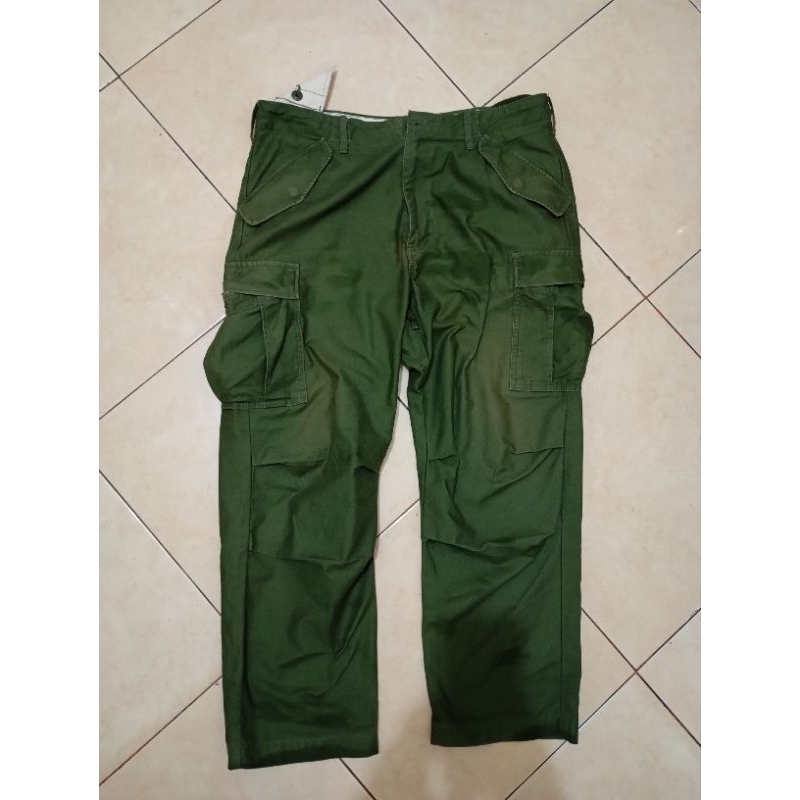 Celana Panjang Cargo Hijau M65 trouser