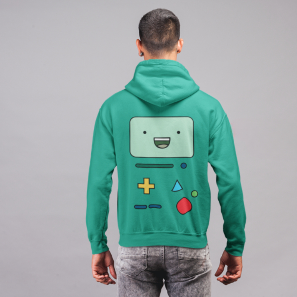 BMO HOODIE GREEN SAGE FLEECE