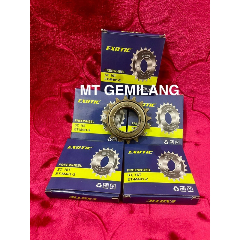 Gir Freewheel 16T EXOTIC Nyaring Jangkrik bmx