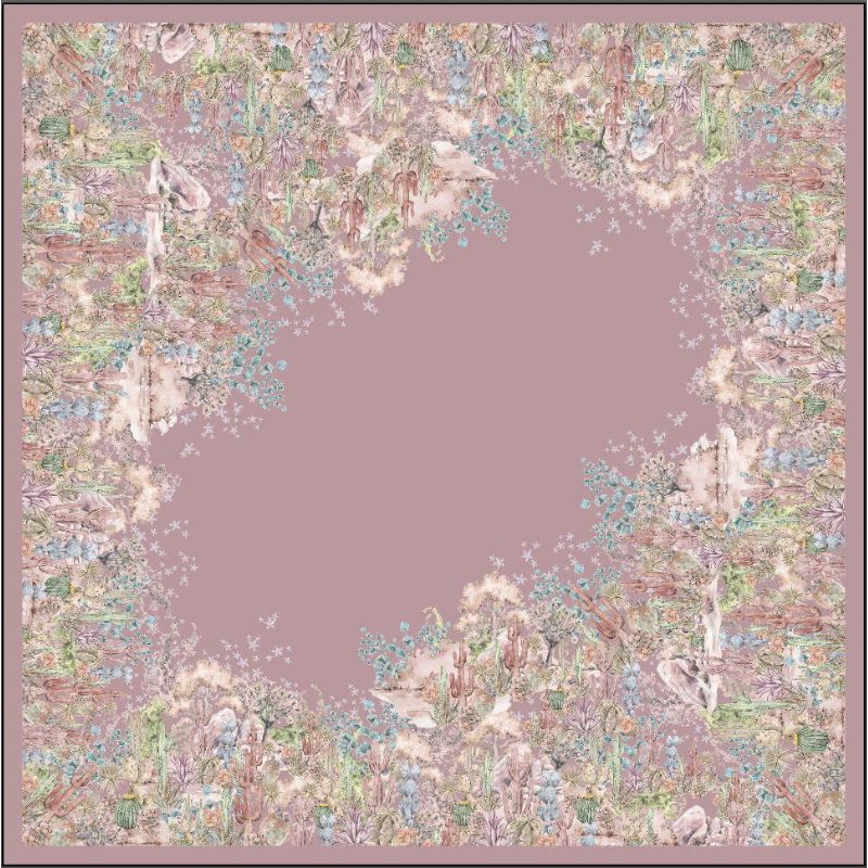 ZENOBIA/Scarft cactus by Zenobia/scarft motif/scarft terbaru/scarft cantik