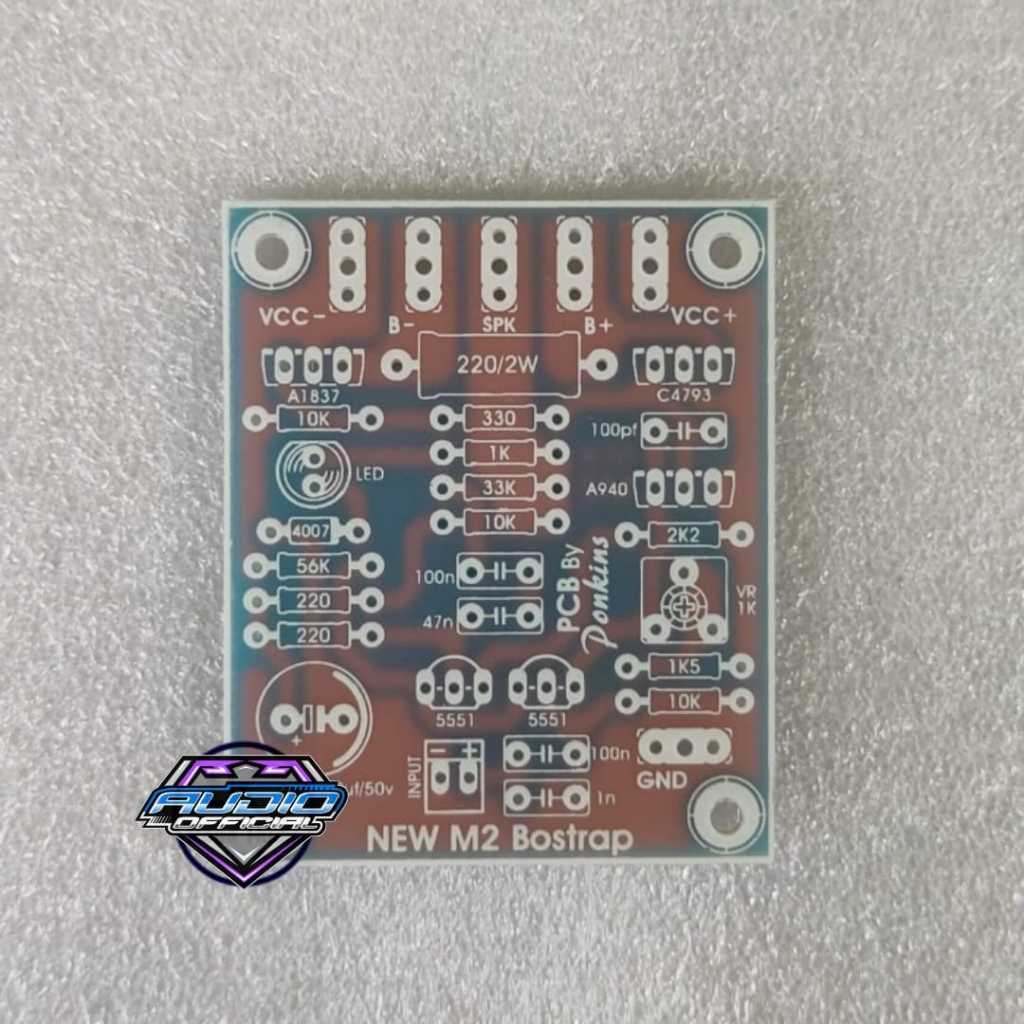 PCB New Bostrap M2 Bahan FR4 Fiberglass
