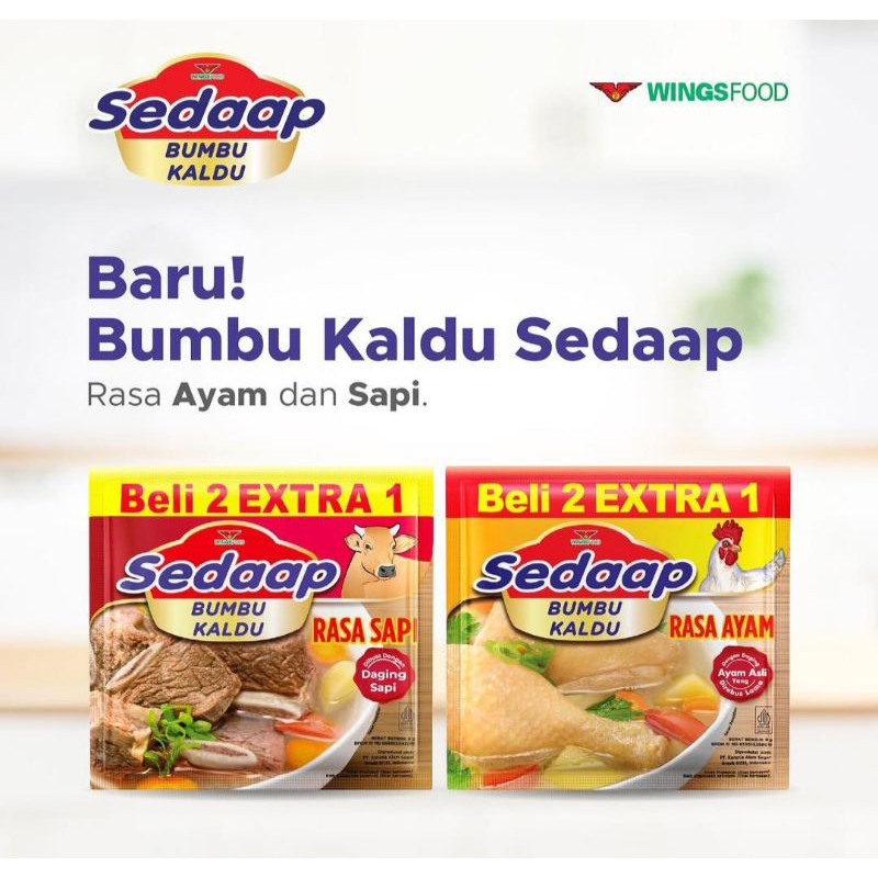 

[BUY 2 GET 3] SEDAAP BUMBU KALDU RASA AYAM RENCENG BELI 2 PCS GRATIS 1 PCS