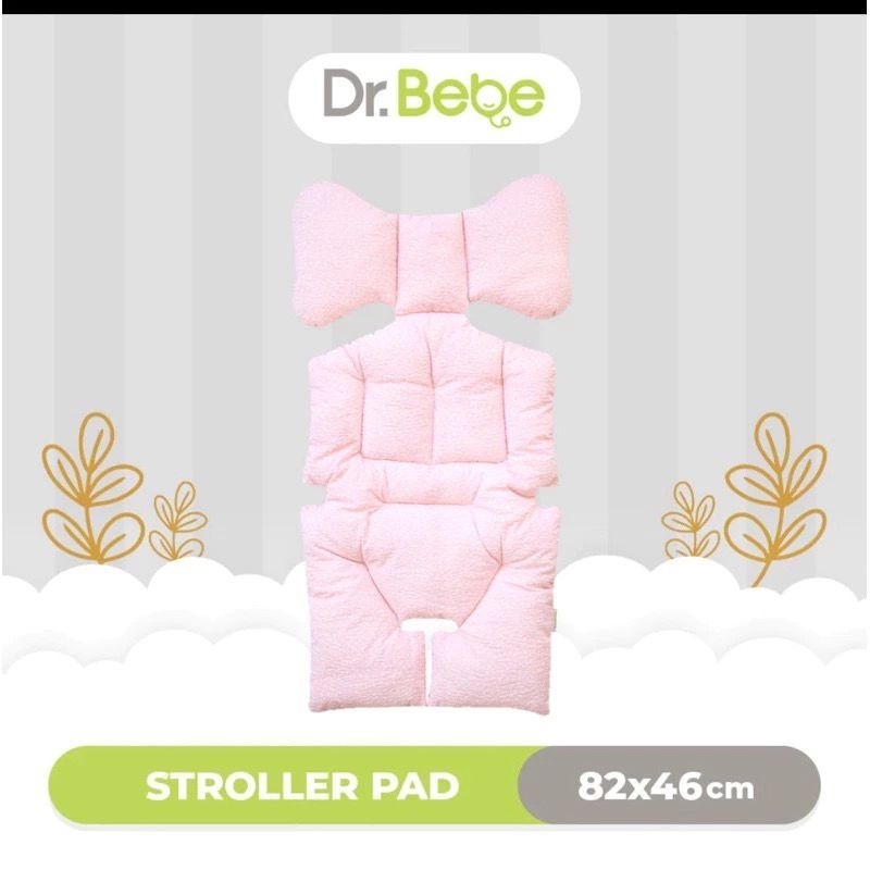 Dr.Bebe Stroller Pad  pink doy/ Alas Stroller 82x46cm