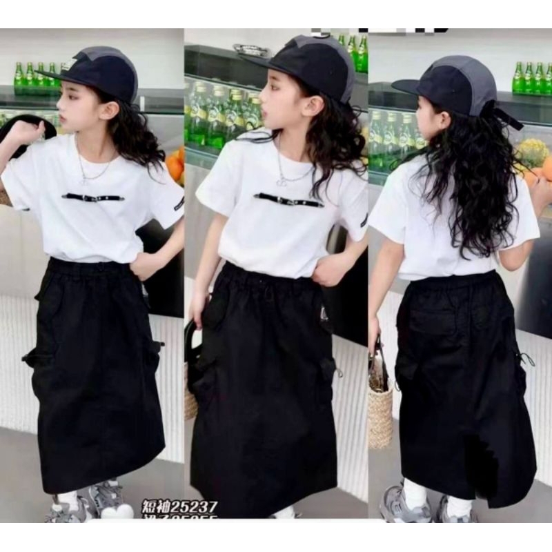 Rok Cargo Anak Perempuan Anak Tanggung 10-13 tahun