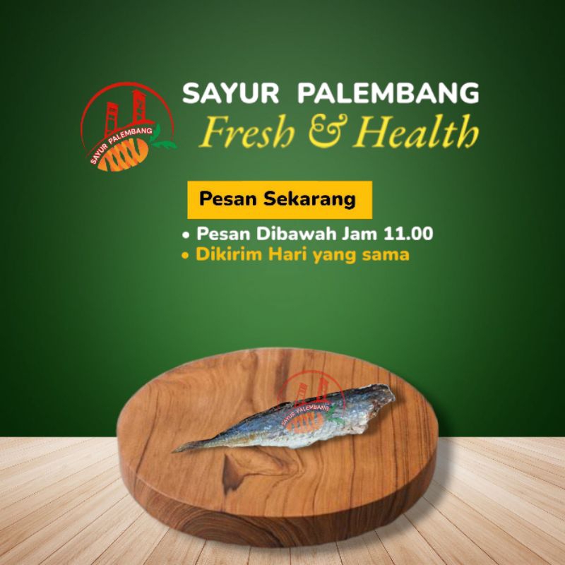 

Rebusan Sarden Layang Campah Hitam 1KG - Sayur Palembang