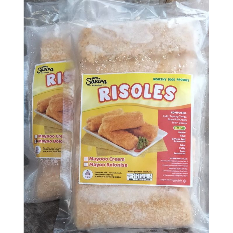 

frozen risol mayo homemade food