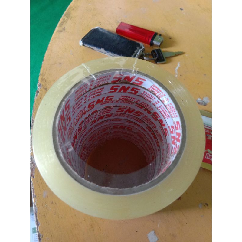 

Lakban isolatip bening 1/2 inc 12mm x 100y 1pc