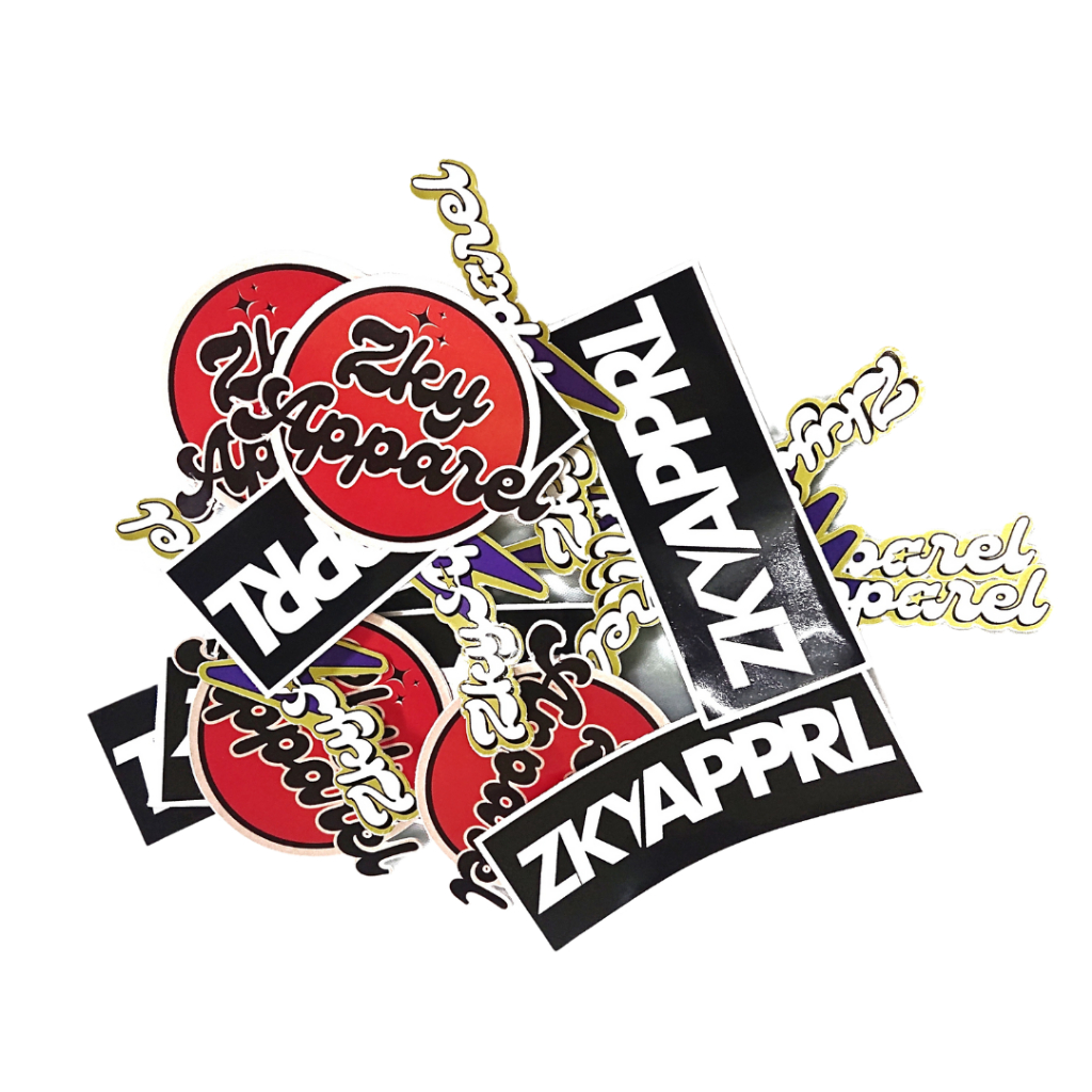 

ZKY APPAREL STICKER PACK ISI 3 PCS