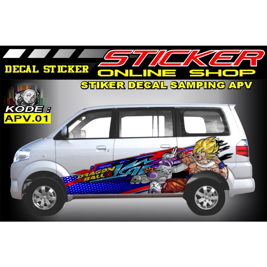 stiker decal mobil APV stiker stripping mobil APV stiker mobil apv pasti keren