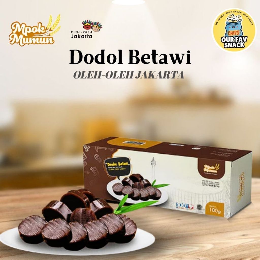 

Dodol Betawi Mpok Mumun Oleh Oleh Khas Betawi Oleh Oleh Jakarta Isi 2 Lonjor 200 Gram