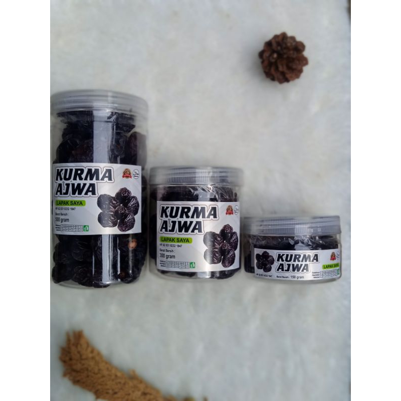 

KURMA AJWA 500GR || EXP. 2026, Panen 2024 || PROMOO