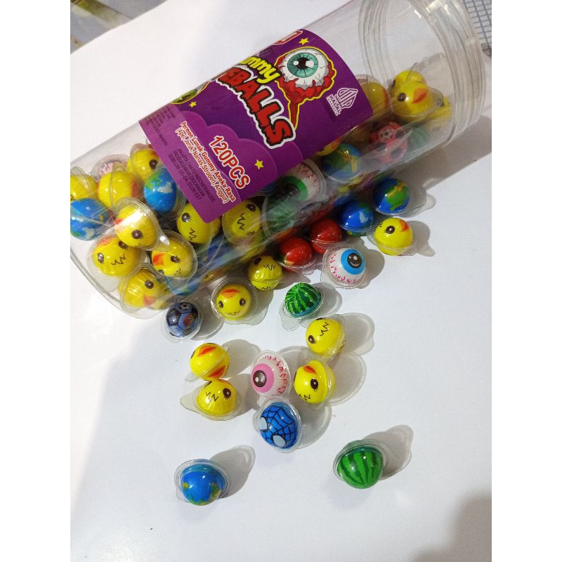 

(1 TOPLES ISI 120 PCS) PERMEN LUNAK MATA MINI Rp. 500