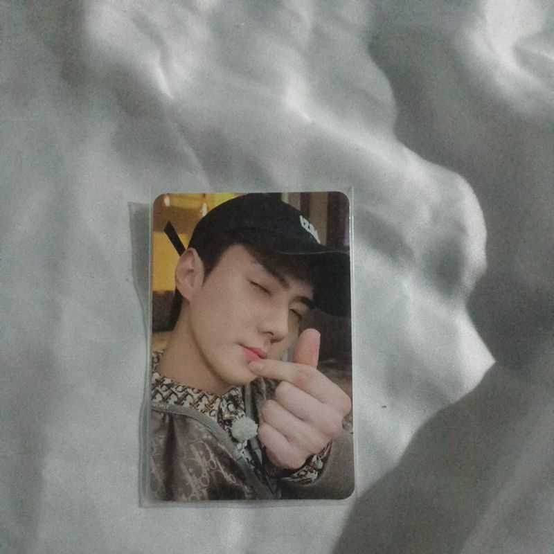 sehun photocard luckycard exo 10th anniversary