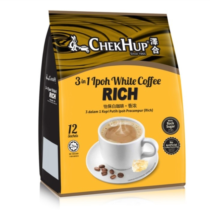 

Chek Hup 3 in 1 Ipoh White Coffee Rich 40gr x 12
