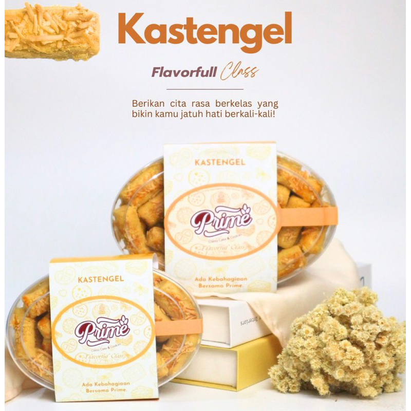 

Prime Kue Kastengel (250 gr dan 500 gr) sajian kue Flavorful Class untuk menemani hari dan kue Lebaran